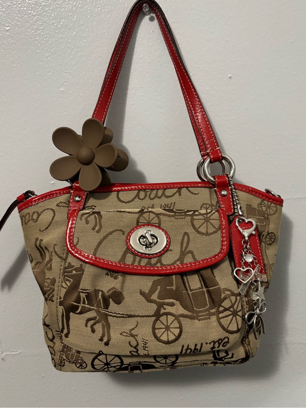 Coach Mini Leah Tote